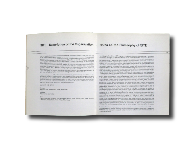 Site-a2 SITE: Architecture as Art sample page