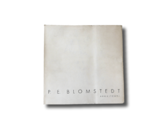 P. E. Blomstedt kirjan kansi