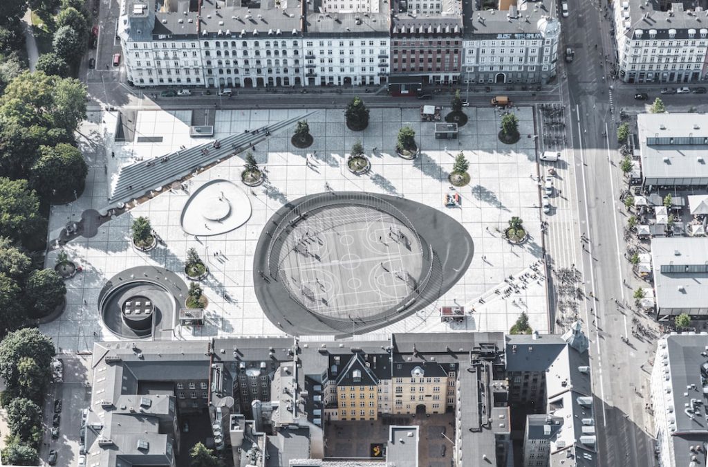 COBE Architects. Israels Plads, Copenhagen. Photo: Rasmus Hjortshøj
