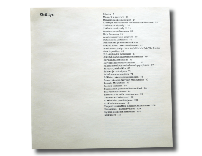 Göran Schildt Alvar Aalto luonnoksia