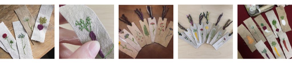 Hikari Tanaka Kirin handmade bookmarks
