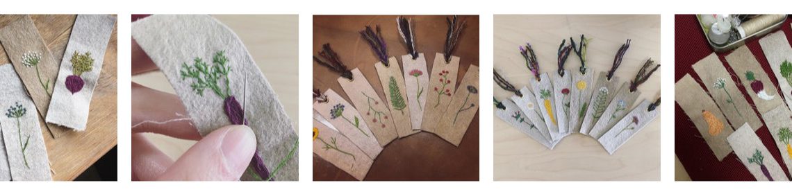 Hikari Tanaka Kirin handmade bookmarks
