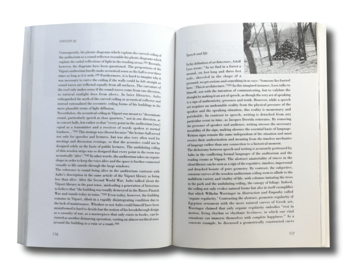Datutop 20 The Use and Abuse of Paper - Essays on Alvar Aalto