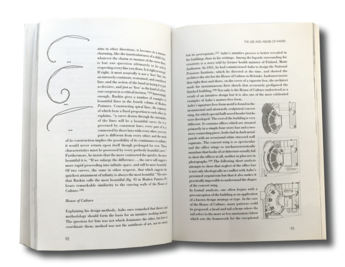Datutop 20 The Use and Abuse of Paper - Essays on Alvar Aalto