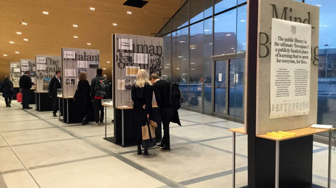 Mind-Building Oodissa / Mind-Building exhibition at Oodi Helsinki