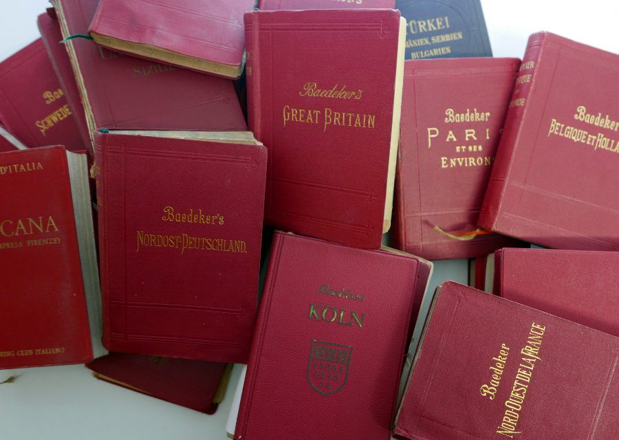 old Baedeker travel guides