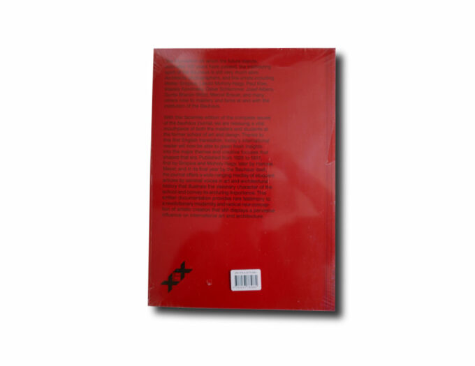 bauhaus journal 1926-1931 facsimile edition back cover