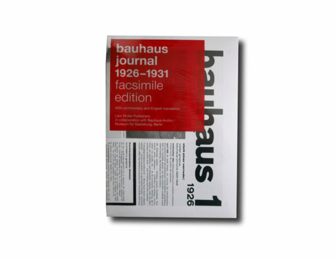 bauhaus journal 1926-1931 facsimile edition cover