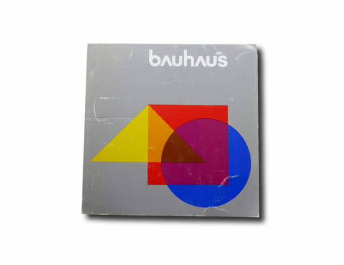 Bauhaus-kansi Bauhaus 50 vuotta, toim. Karl-Georg Bitterberg, Institut für Auslandsbeziehungen 1974