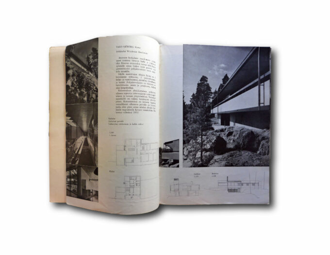 Ruusuvuori-Uusia-pientaloja-1961-auk2 Aarno Ruusuvuori, Omakotikirja 10: Uusia pientaloja, 1961