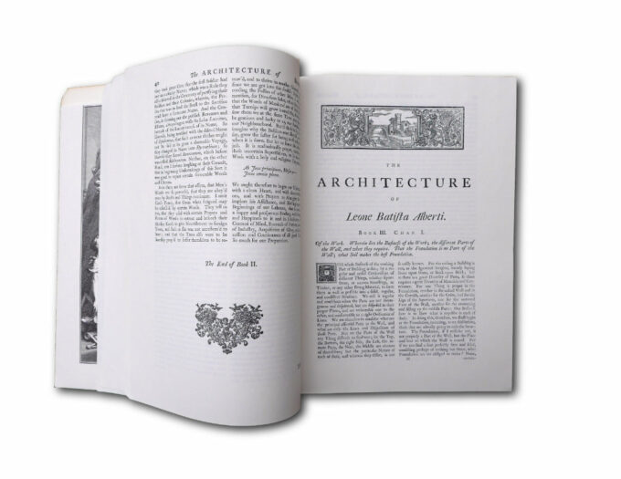 Leon Battista Alberti: The Ten Books of Architecture, The 1755 Leoni Edition