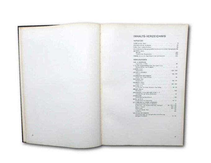 GLAS-sislu1 Arthur Korn, Glas im Bau und als Gebrauchsgegenstand, Ernst Pollak Verlag 1929
