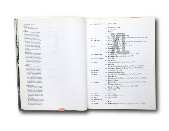 Rem Koolhaas, Bruce Mau, OMA: S, M, L, XL. 010 Publishers, 1995