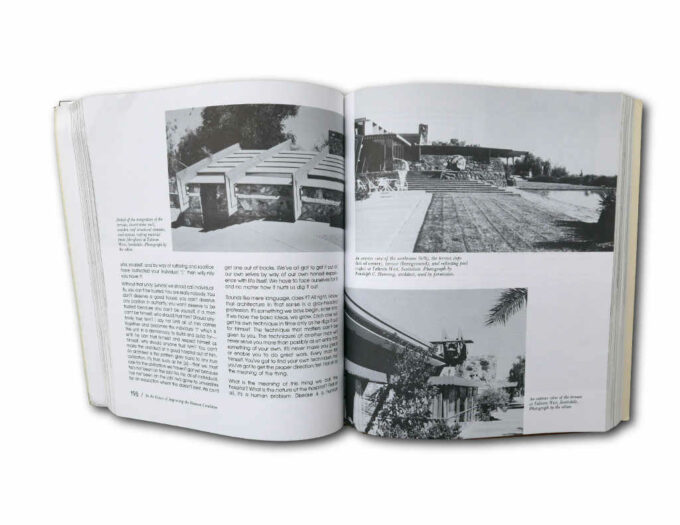 Patrick J. Meehan: Truth Against the World – Frank Lloyd Wright Speaks for an Organic Architecture, The Preservation Press, 1987/1992