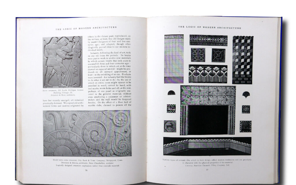 R. W. Sexton, The Logic of Modern Architecture, 1929
