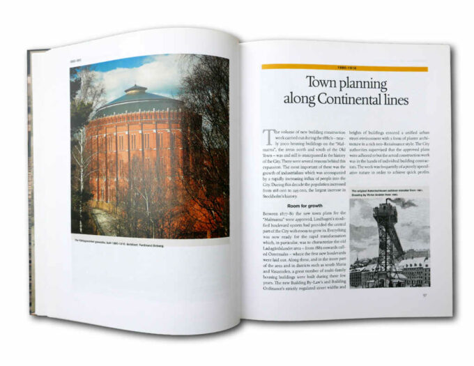 Stockholms-annual-auk1 book sample page Stockholm's Annual Rings : A glimpse into the development of the City