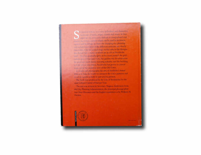 Stockholms-annual-taka back cover Stockholm's Annual Rings : A glimpse into the development of the City