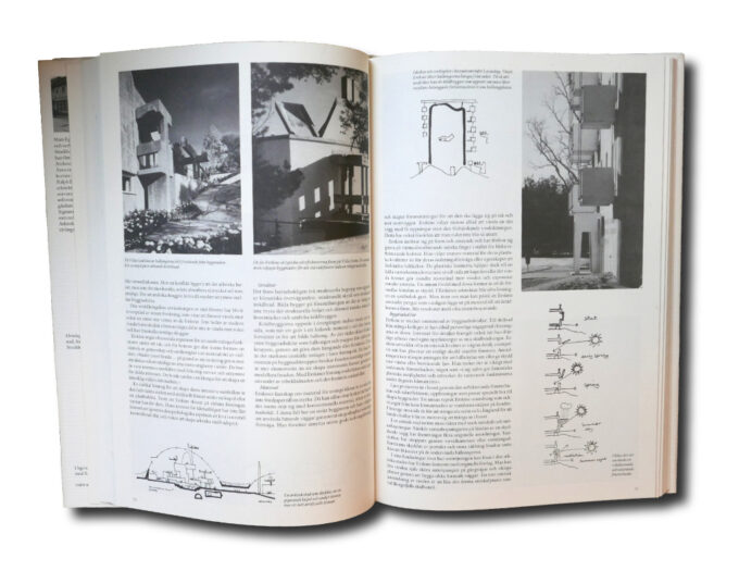 Erskine-auk1 Mats Egelius: Ralph Erskine, arkitekt. Byggförlaget, 1988