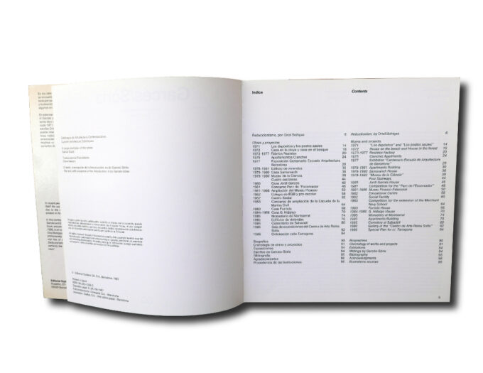 Garces-Soria-sislu Garcés / Sòria. Editorial Gustavo Gili, S.A. 1987