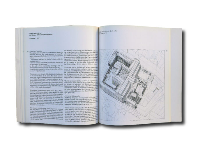IAUS 6: O.M. Ungers Works in Progress 1976–1980, Rizzoli 1981