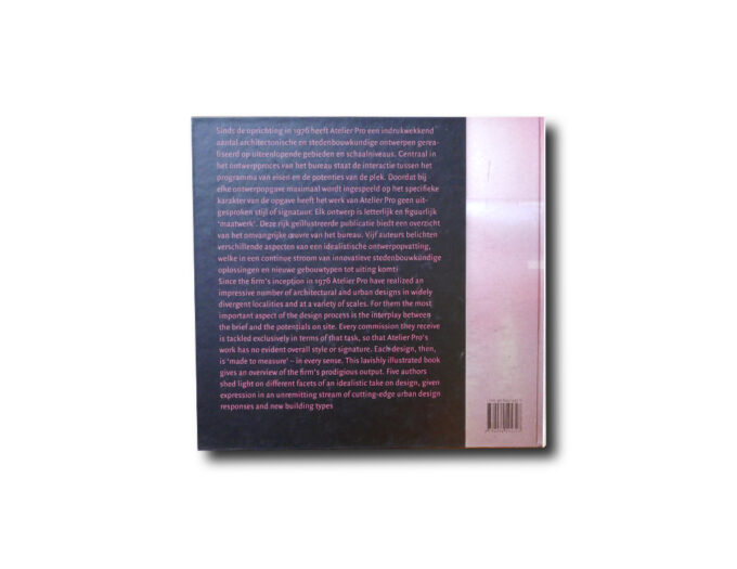 AtelierPro-taka Atelier Pro (ed. Egbert Koster), 010 Publishers, 2001
