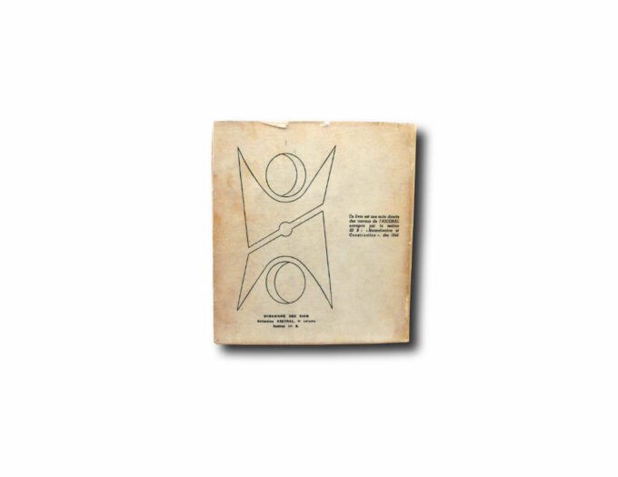 Le Corbusier, Le Modulor, Editions de l'Architecture d'Aujourdhui,1950