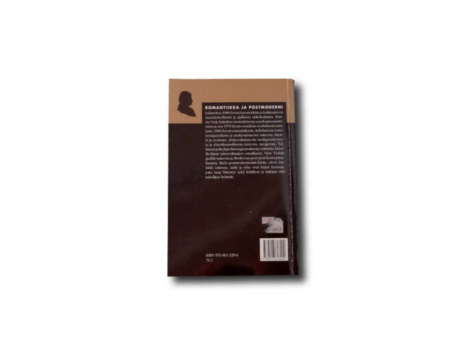 Sarje-Frosterus-Romantiikka-ja-postmoderni-takakansi Kimmo Sarje: Romantiikka ja postmoderni (Kuvataideakatemia, Valtion painatuskeskus 1989)