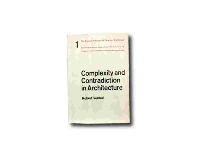 Venturi-Complexity-kansi Image of the book Complexity and Contradiction in Architecture