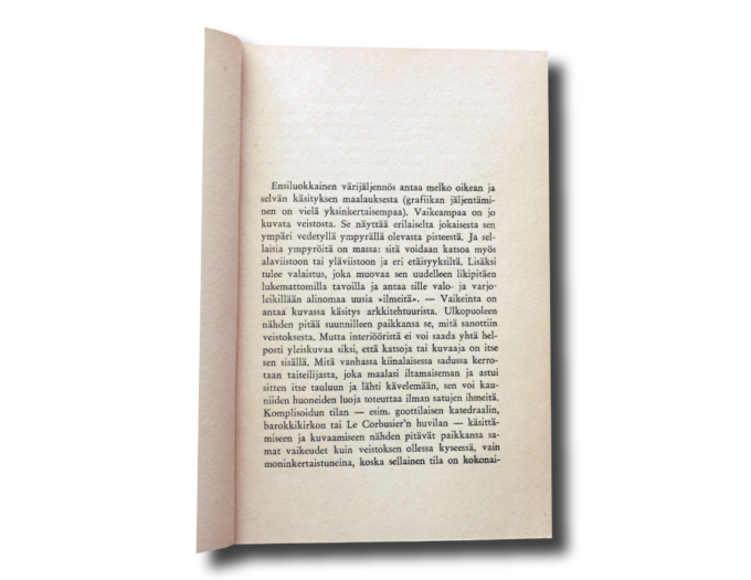Wickberg-ajatuksia-auk1 Image of the book Ajatuksia arkkitehtuurista