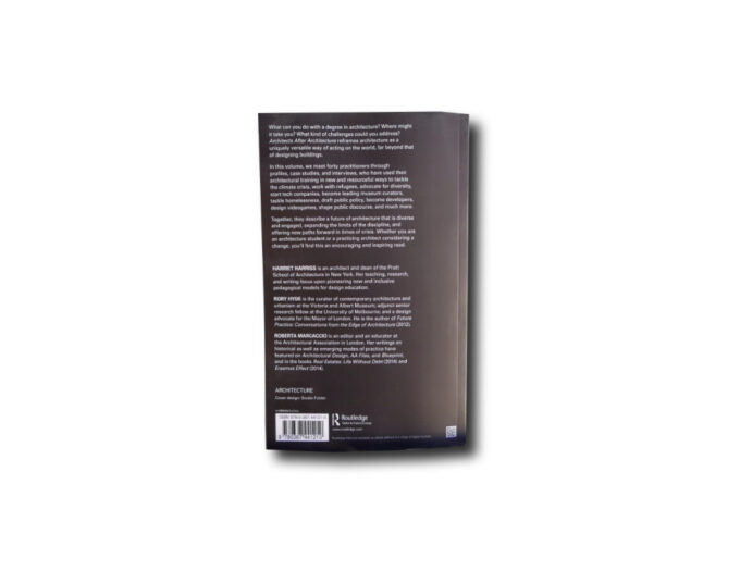 Architects-After-Architecture-Harriss-Hyde-Marcaccio-taka Image of the book Architects After Architecture