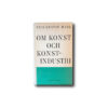 Hahl-Om-konst-och-konstindustri-kansi Image of the book Om konst och konstindustri