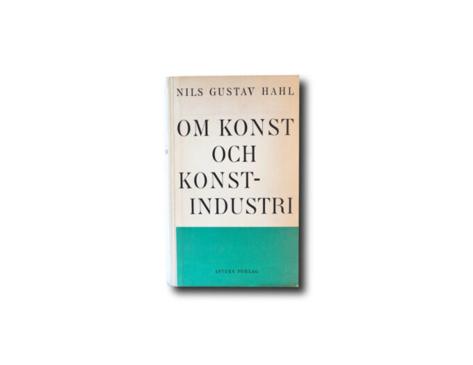 Hahl-Om-konst-och-konstindustri-kansi Image of the book Om konst och konstindustri