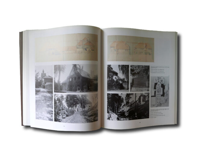 Eliel-Saarinen-Projects-1896-1923-auk Sample spread in the book of the book: Eliel Saarinen – Projects 1896-1923