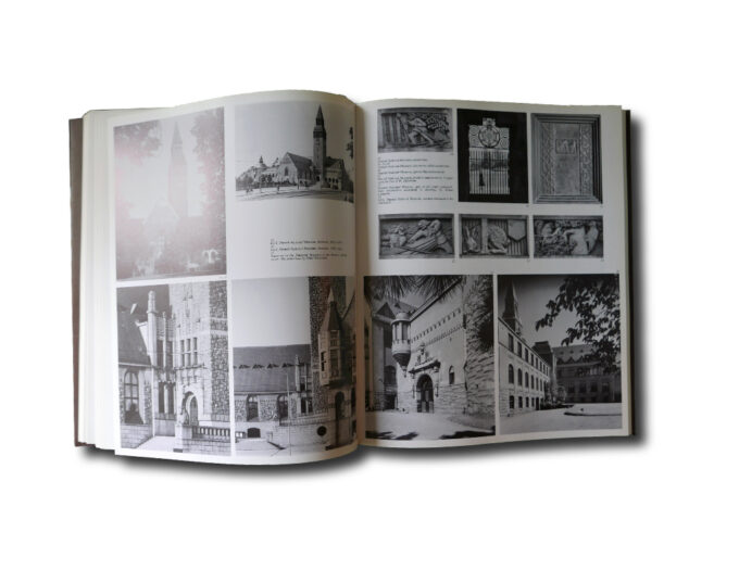 Eliel-Saarinen-Projects-1896-1923-auk2 Sample spread in the book of the book: Eliel Saarinen – Projects 1896-1923