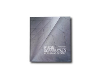Cover of the book about Wuxi Grand Theatre, Finnish/English edition