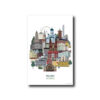 Helsinki-aiheinen juliste by Posteristudio