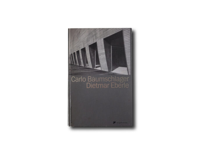 Baumschlager-Eberle-kansi Image of the book Carlo Baumschlager Dietmar Eberle