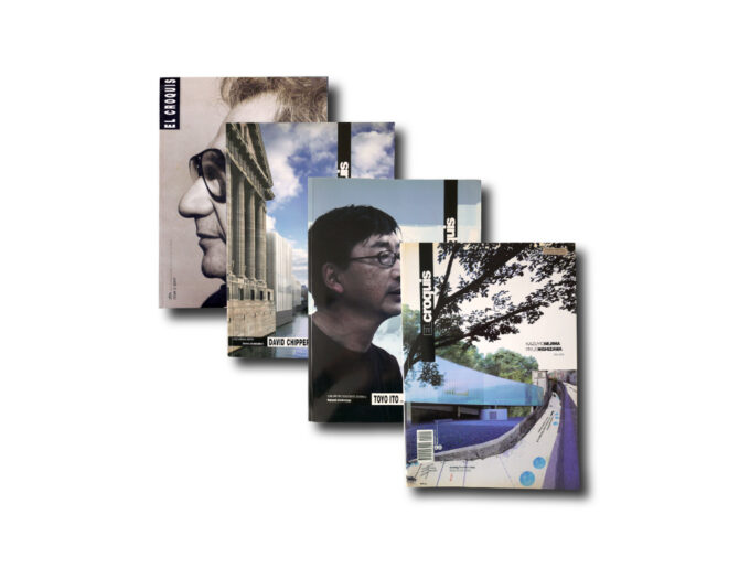 Covers of the El Croquis architectural magazine