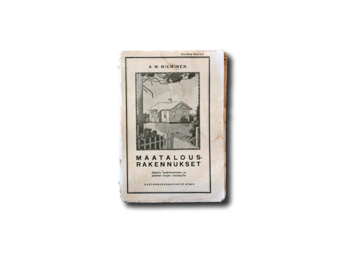 Nieminen-Maatalousrakennukset-kansi Image of the book Maatalousrakennukset