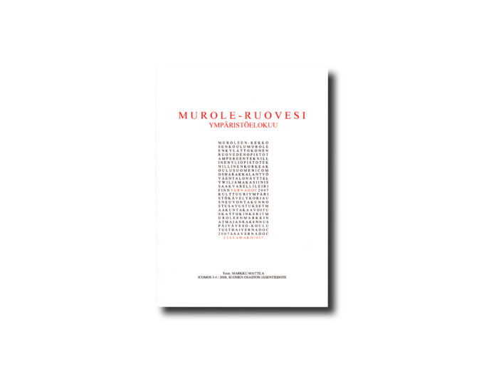 Vernadoc-2008-Murole-Ruovesi Image of the book Murole–Ruovesi-Ympäristöelokuu