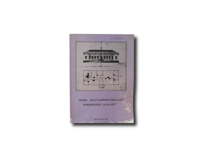 Image of the book Vihdin kulttuurihistorialliset rakennukset ja alueet