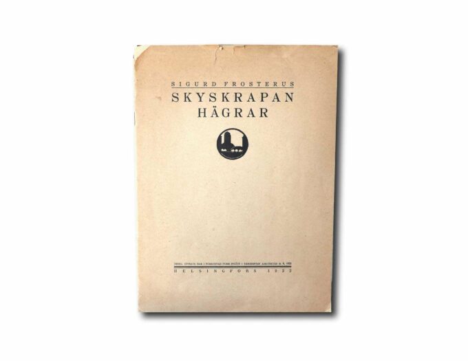 Image of the book Sigurd Frosterus: Skyskrapan hägrar