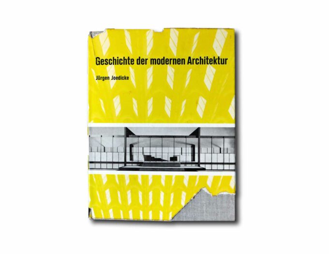 Joedicke-Geschichte-der-Modernen-Architektur-kansi Image of the book Geschichte der modernen Architektur