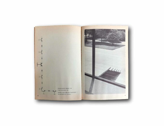 Sample spread of the Studio Paperback book about Mies van der Rohe