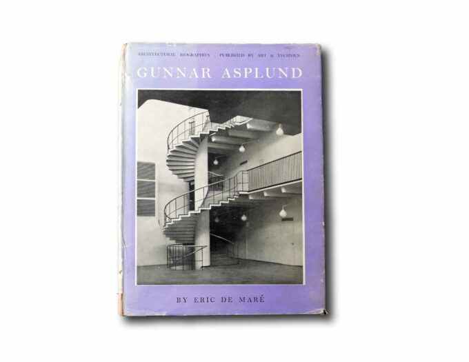 Art-and-Technics-Gunnar-Asplund-kansi Image of the book Gunnar Asplund – A Great Modern Architect