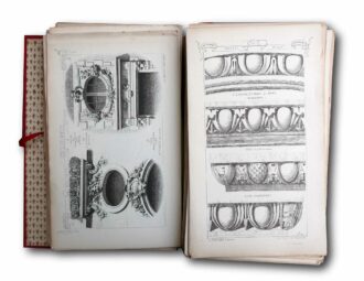 Sample spread of the binder containing 125 folios of Antoine Raguenet's Matériaux et Documents