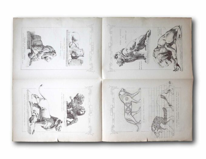 Sample spread of the binder containing 125 folios of Antoine Raguenet's Matériaux et Documents