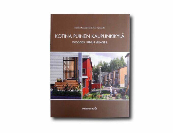 Image showing the book Kotina puinen kaupunkikylä – Wooden Urban Villages