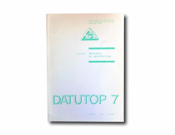 Image showing the book DATUTOP 7: Principles of Architecture