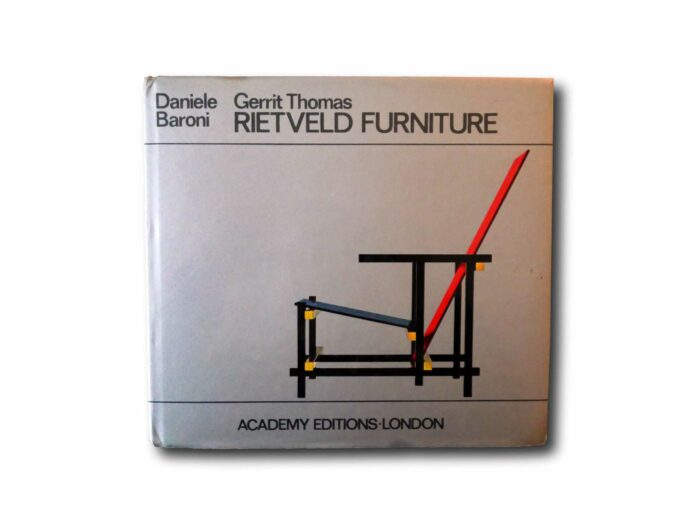 Rietveld-Furniture-kansi Image showing the book Gerrit Thomas Rietveld Furniture